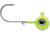 VMC Neon Moon Eye Jig, Glow Chartreuse, 1/32oz, NME132-GLCH