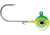 VMC Neon Moon Eye Jig, Green Fire UV, 1/16oz, NME116-GFU