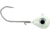 VMC Sleek Jig, 1/8oz, Number 1/0 Hook, Glow, 4/Pack, SLJ18-GL