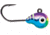 VMC Tungsten Tubby Jig 1/16 oz Glow Metallic Rainbow, TTJ116GMRBW