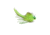 VMC Twitchin Jig 1/4oz., Number 1/0 hook, Glow Green Machine UV, TWCJ14-GGMU