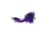 VMC Twitchin Jig 3/8oz., Number 2/0 hook, Glow Intruder UV, TWCJ38-GITU