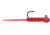 VMC Wax Tail Jig 1/32 oz, Glow Red, WTJ132GLRD