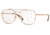 Vogue 23RD STREET VO4140 Progressive Prescription Eyeglasses, 53mm, Rose Gold, VO4140-5075-53-PRO