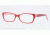 Vogue BABY 83 VO2811 Bifocal Prescription Eyeglasses 2013-45 - Top Tr Red/pink Frame, Demo Lens Lenses