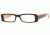 Vogue Eyeglasses VO2501 with Lined Bifocal Rx Prescription Lenses 1536-5016 - Top Black/Orange 