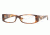 Vogue VO 2583 Eyeglasses, Striped Havana Frame w/ NonRx 49 mm Diameter Lenses, 1693 4915