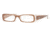 Vogue VO2584 Bifocal Eyeglasses - Top Brown-Beige Frame / 48 mm Prescription Lenses, 1695-4815