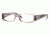 Vogue VO 2590 Eyeglasses Styles Violet Green Striped Frame w/Non-Rx 49 mm Diameter Lenses, 1697-4915