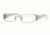 Vogue Eyeglasses VO3661B with No-Line Progressive Rx Prescription Lenses, Select Frame Color / Lens Diameter Beige Frame / 50 mm Prescription Lenses