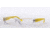 Vogue Eyeglass VO2430 - Transparent With Black Frame / 53 mm Non-Rx Lenses