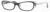Vogue VO2707 Eyeglass Frames W827-5016 - Top Black / Transparent Frame