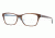 Vogue VO2714 Progressive Prescription Eyeglasses 2014-5416 - Top Striped Brown/Azure Frame, Demo Lens Lenses