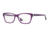 Vogue VO2714 Progressive Prescription Eyeglasses 2170S-52 - Top Matte Violet Transp Frame