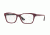 Vogue VO2714 Progressive Prescription Eyeglasses 2584-52 - Top Dark Red/red Transp Frame