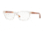 Vogue VO2714 Progressive Prescription Eyeglasses, 52mm, Opal Crystal, VO2714-2691-52-PRO
