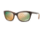 Vogue VO2743S Single Vision Prescription Sunglasses VO2743S-2279R5-54 - Lens Diameter 54 mm, Frame Color Top Brown/Transparent Orange