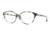 Vogue VO2764 Single Vision Prescription Eyeglasses 2016-5217 - Havana Gray-Green Frame, Demo Lens Lenses