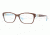 Vogue VO2765B Single Vision Prescription Eyeglasses 2011-5316 - Top Light Brown/Opal Frame, Demo Lens Lenses