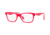 Vogue VO2787 Eyeglass Frames 2773-51 - Top Fuxia/Pink/Transparent
