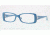 Vogue VO2807B Eyeglass Frames 2075-51 - Light Blue/dark Blue/azure Frame, Demo Lens Lenses