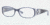Vogue VO2813B Eyeglass Frames 1532-51 - Top Opal Blue/ice Frame, Demo Lens Lenses