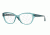 Vogue VO2835F Progressive Prescription Eyeglasses 2256-53 - Transparent Petroleum Green Frame