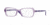 Vogue VO2888BF Single Vision Prescription Eyeglasses 2195-54 - Opal Violet Transparent Frame