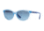 Vogue VO2894SB Sunglasses 21988F-56 - Transparent Opal Azure Frame, Blue Gradient Lenses