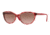 Vogue VO2894SB Sunglasses 235514-56 - Top Havana/pink Transp Frame, Pink Gradient Brown Lenses