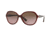 Vogue VO2916SB Sunglasses 232314-58 - Bordeaux/opal Powder Frame, Pink Gradient Brown Lenses
