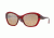 Vogue VO2918S Single Vision Prescription Sunglasses VO2918S-22576U-56 - Lens Diameter 56 mm, Frame Color Transparent Bordeaux