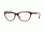 Vogue VO2938BF Single Vision Prescription Eyeglasses 2387-54 - Top Dk Bordeaux/pink Transp Frame