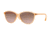 Vogue VO2940S Sunglasses 180814-58 - Transparent Orange Frame, Pink Gradient Brown Lenses