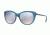 Vogue VO2941S Sunglasses 25347B-56 - Opal Light Blue Frame, Grad Light Blue Mirror Silver Lenses