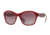 Vogue VO2991S Single Vision Prescription Sunglasses VO2991S-23408H-56 - Lens Diameter 56 mm, Frame Color Red