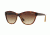 Vogue VO2993SF Sunglasses W65613-57 - Dark Havana Frame, Brown Gradient Lenses