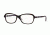 Vogue VO2999BF Progressive Prescription Eyeglasses 2344-54 - Top Dark Havana/violet Crystal Frame
