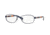 Vogue VO3976 Progressive Prescription Eyeglasses 982-52 - Blue Frame