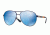 Vogue VO3977S Single Vision Prescription Sunglasses VO3977S-982S55-60 - Lens Diameter 60 mm, Frame Color Matte Blue
