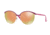 Vogue VO4010S Single Vision Prescription Sunglasses VO4010S-50535R-57 - Lens Diameter 57 mm, Frame Color Pastel Fuxia
