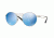 Vogue VO4044S Single Vision Prescription Sunglasses VO4044S-323-55-52 - Lens Diameter 52 mm, Frame Color Brushed Silver