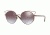 Vogue VO4048S Sunglasses 5074B7-52 - Matte Light Brown Frame, Violet Grad Brown Mirror Blue Lenses
