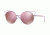 Vogue VO4048S Sunglasses 50765R-52 - Matte Pink Frame, Dark Brown Mirror Pink Lenses