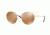 Vogue VO4048S Sunglasses 848/2T-52 - Pale Gold Frame, Brown Mirror Gold Polar Lenses