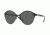 Vogue VO4049S Single Vision Prescription Sunglasses VO4049S-352-87-55 - Lens Diameter 55 mm, Frame Color Black/Silver