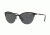 Vogue VO4058SB Single Vision Prescription Sunglasses VO4058SB-352-87-56 - Lens Diameter 56 mm, Frame Color Matte Black/Silver