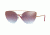Vogue VO4074S Single Vision Prescription Sunglasses VO4074S-5075H7-57 - Lens Diameter 57 mm, Frame Color Matte Light Pink Gold