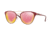 Vogue VO4078S Single Vision Prescription Sunglasses VO4078S-50554Z-53 - Lens Diameter 53 mm, Frame Color Dark Red/light Pink Gold
