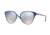 Vogue VO4078S Single Vision Prescription Sunglasses VO4078S-50707B-53 - Lens Diameter 53 mm, Frame Color Bluette/silver